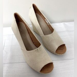 Tom’s Michelle Espadrille Wedge Sandal